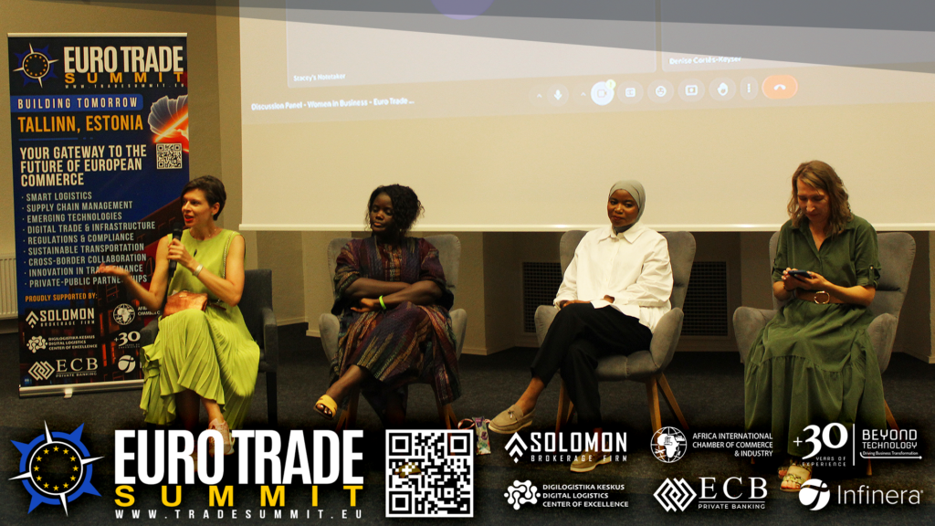 Piret Potisepp | Stacey Menga | Hajara Tafida-Isa | Jaanika Umalas - Euro Trade Summit 2024 Photo Album